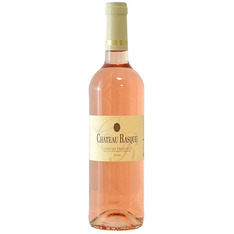 Vin Rosé Côtes de Provence, 12,5°, 75cl - CHÂTEAU RASQUE