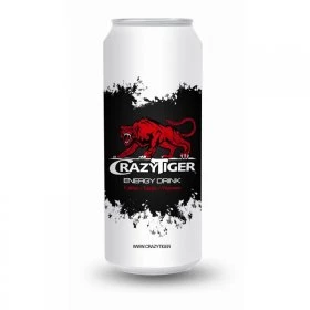 Energy drink 50cl - CRAZY TIGER