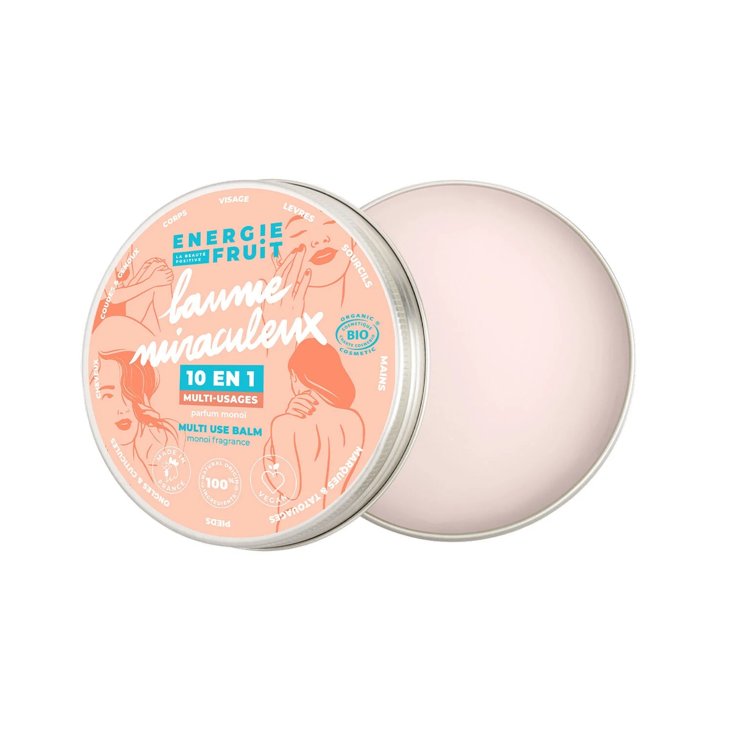 Miraculous 10in1 Multi-Purpose Body Balm with Monoi 90g - ENERGIE FRUIT