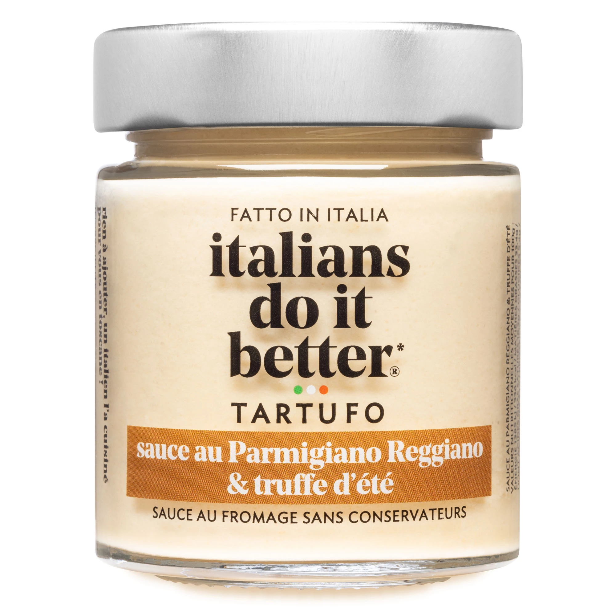 Sauce Crème de Parmigiano et Truffe, 130g - ITALIANS DO IT BETTER