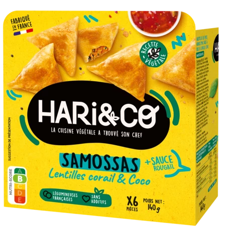 Samosas Lentils Corail And C