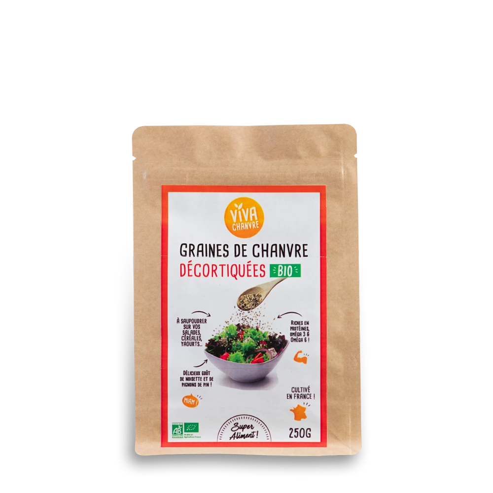 Grain Decortiq Chanvre Organic 25