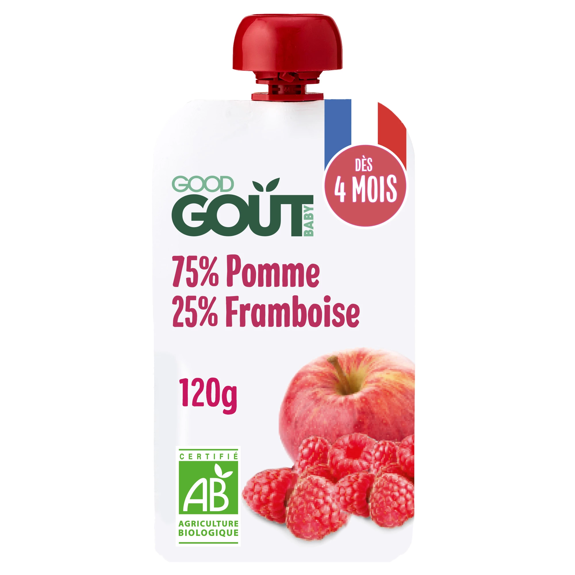 Apple Raspberry 120g - GOOD GOUT