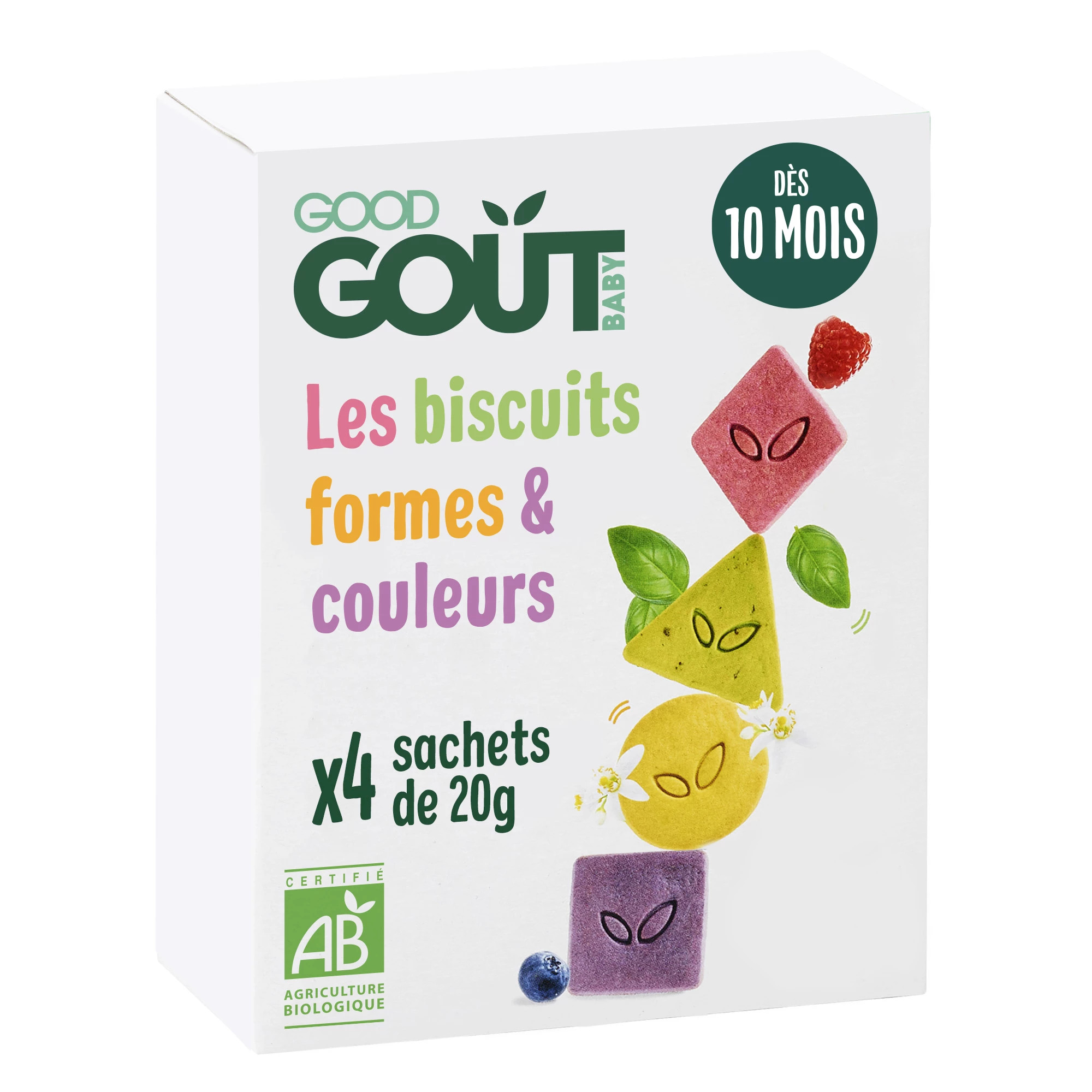 Shape & color cookies - Good Goût