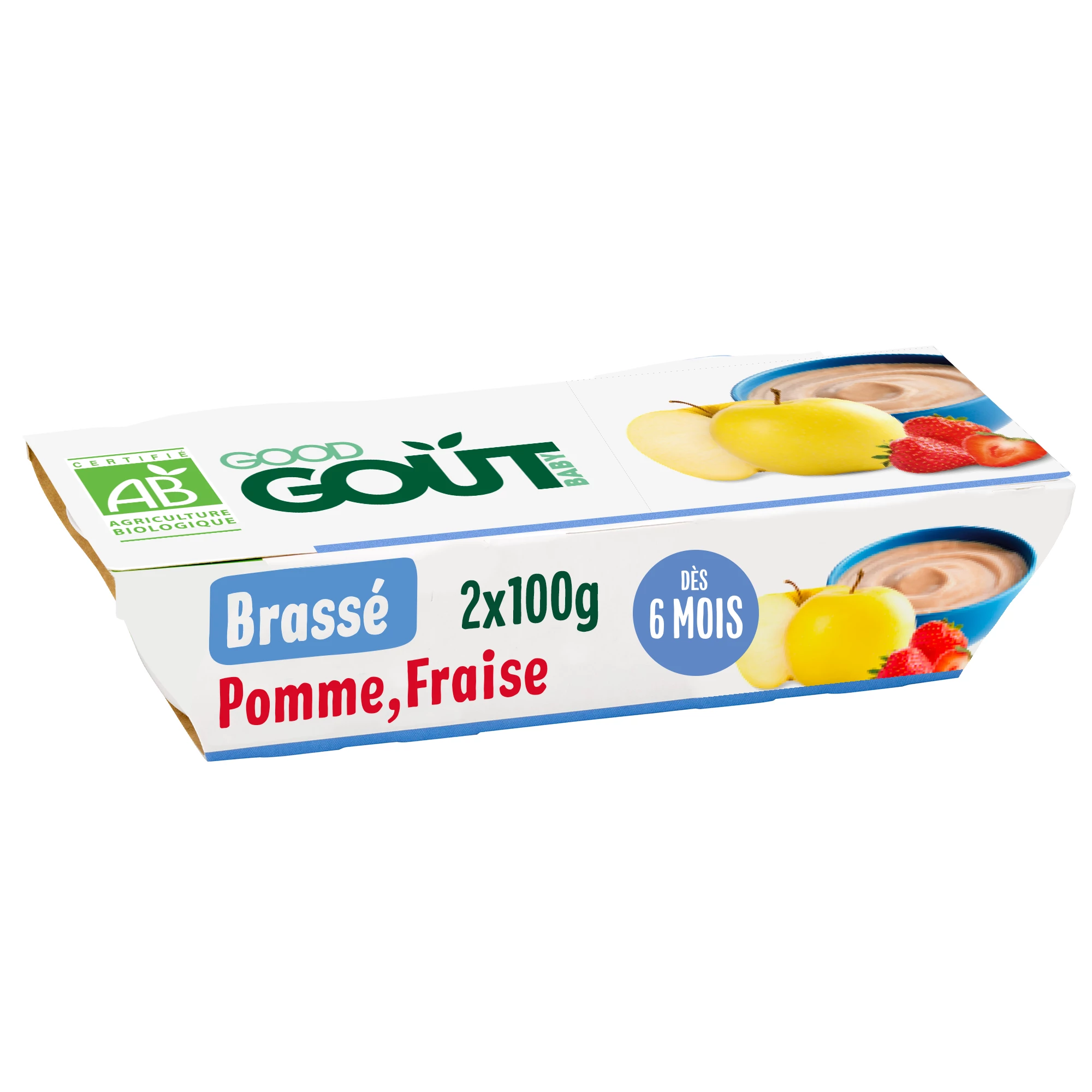 Brewed Apple Strawberry 2x100g - GOOD GOUT