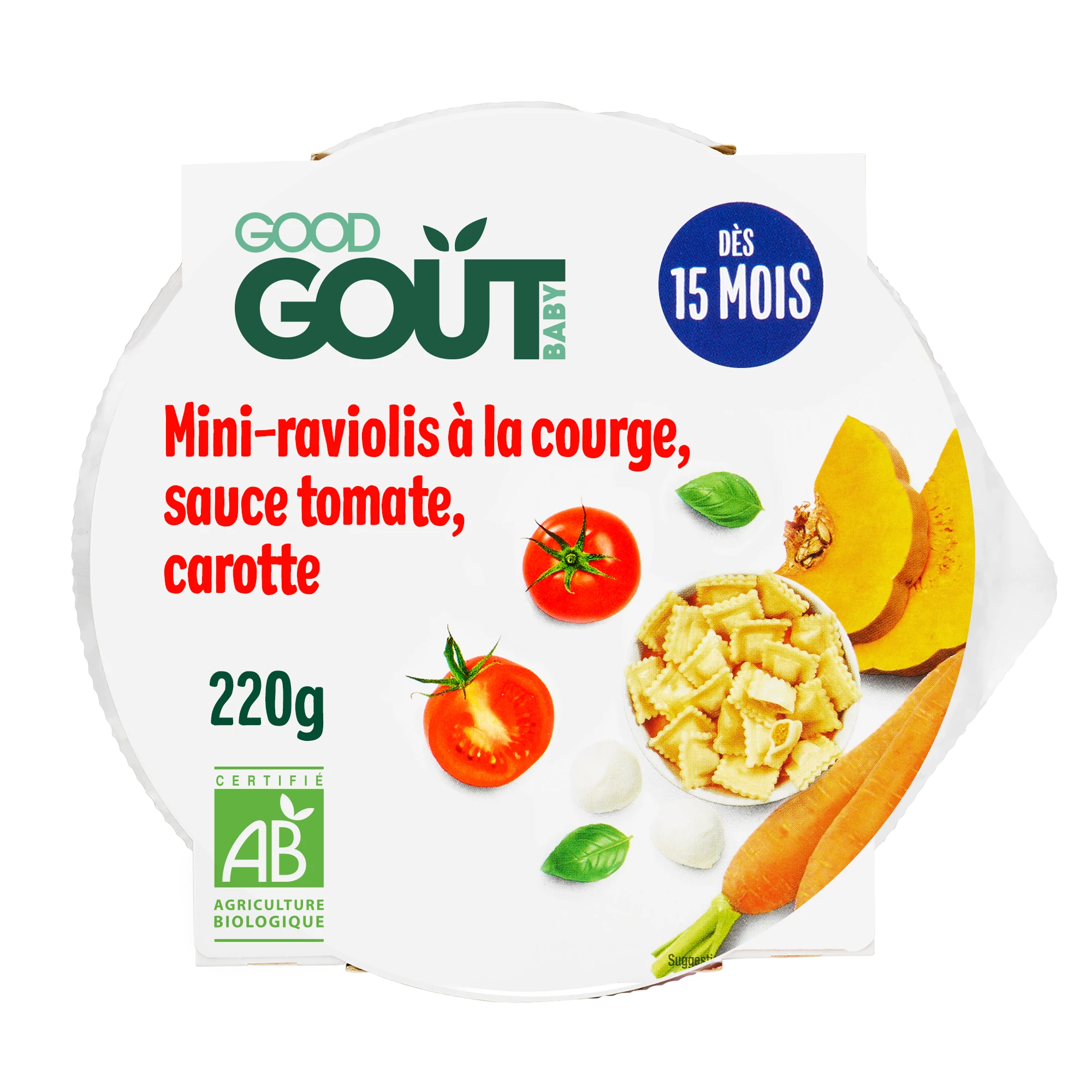 Mini Organic Squash Raviolis 190g