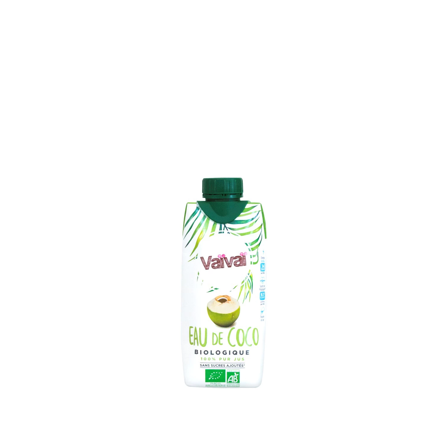 Acqua di Cocco Biologica 33cl - VAIVAI