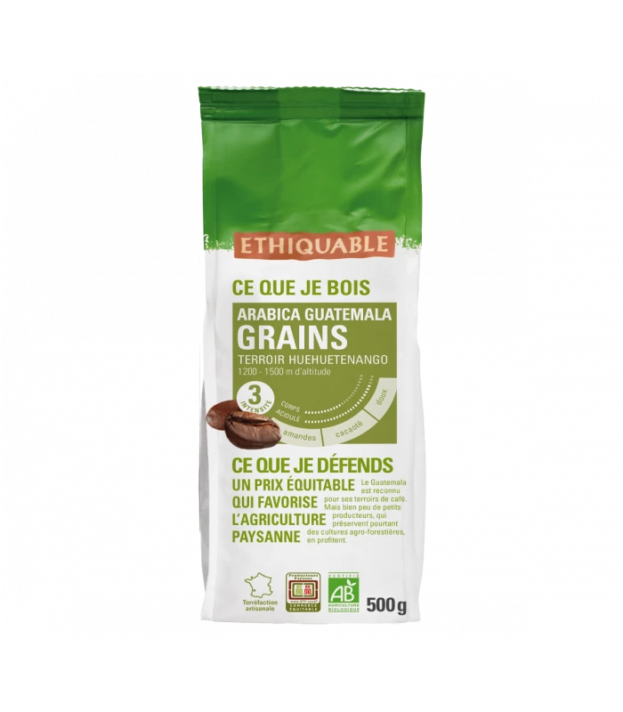 500g Cafégranen Guatemala Bio - ETHIQUABLE