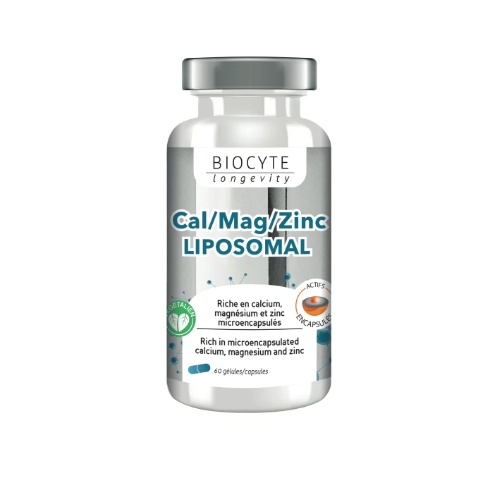 60 Gelules Cal Mag Zinc Biocy