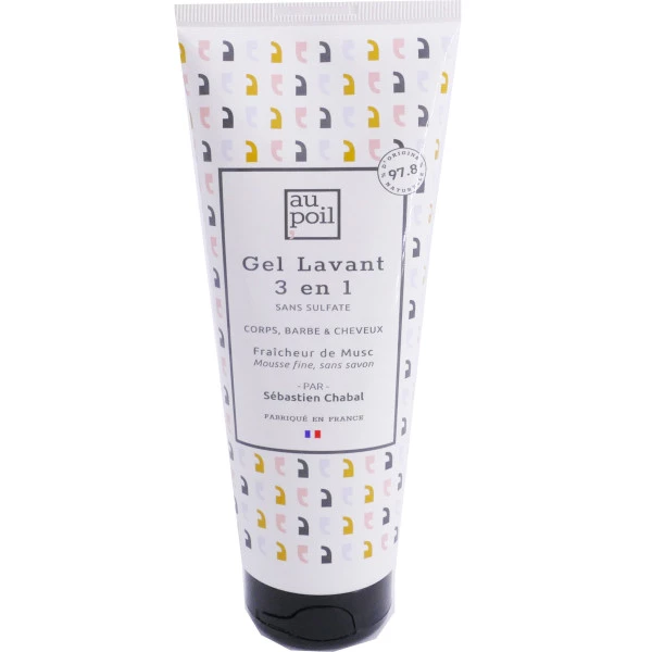 250ml Gel Lavant 3en1 Au Poil