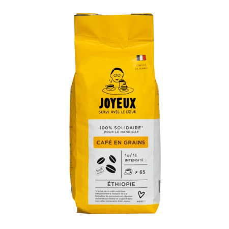 Ethiopia 500g kahawa ya nafaka - CAFE JOYEUX