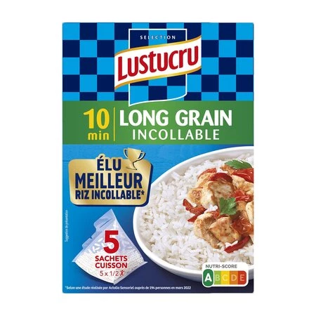 5x90g Sc Riz Etuv 10 Lustucru