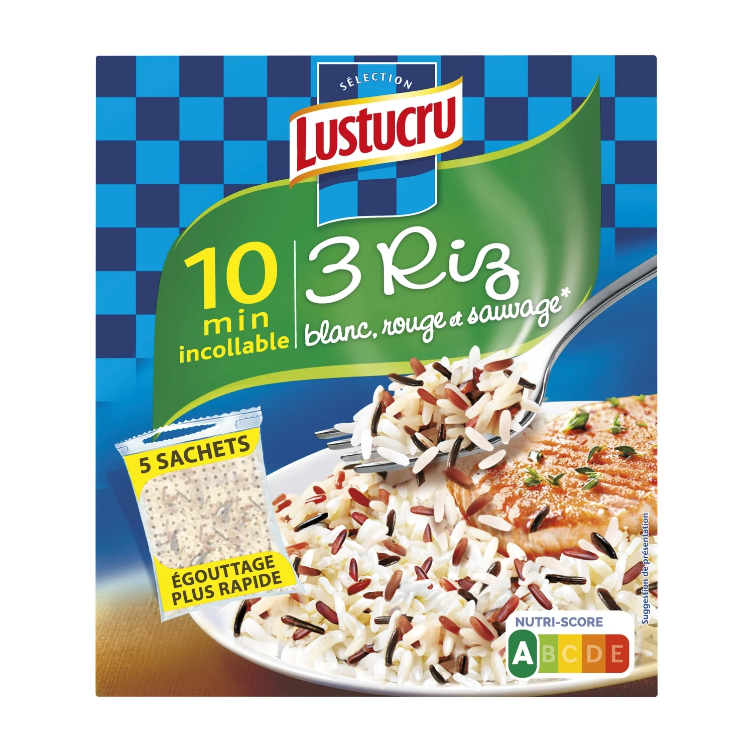 5x90g Sc 3 Riz 10 Lustucru
