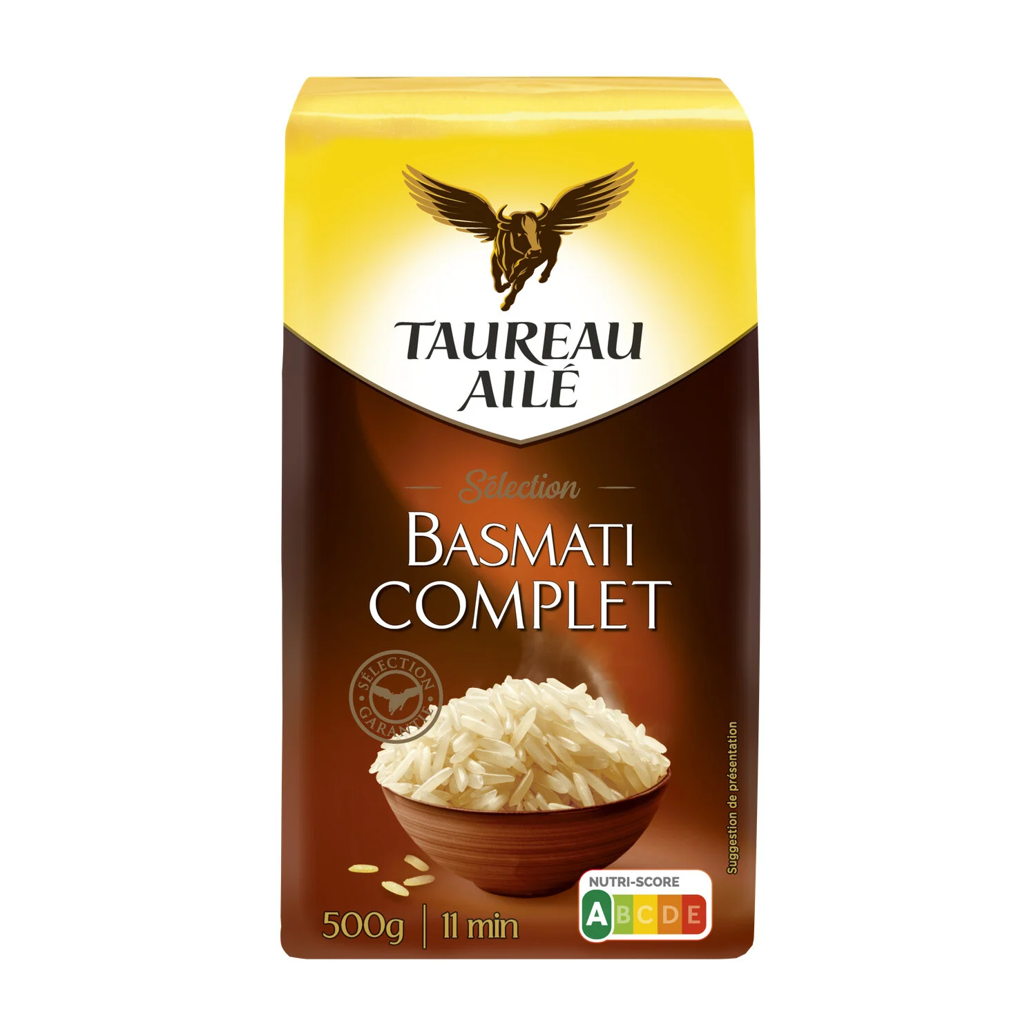 Wholemeal Rice 500g - Taureau Aile
