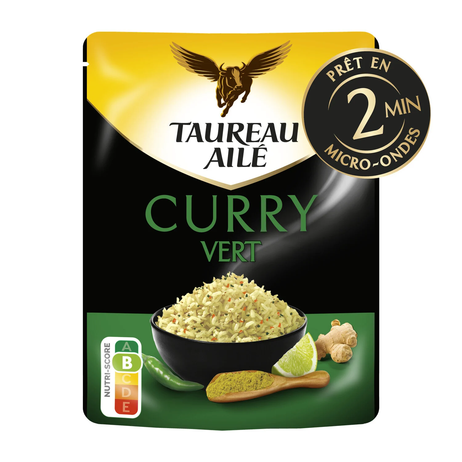 220g Basm Curry Vert T Aile