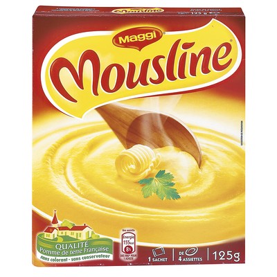 Mousline 125g.