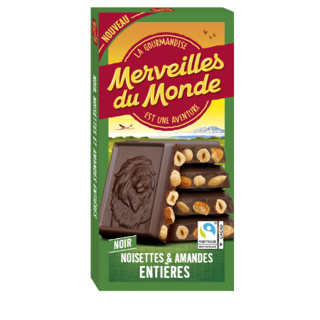 Bloc Noir Noisettes Et Amande