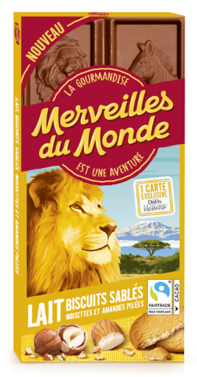 100g Lait Amandes Noisettes