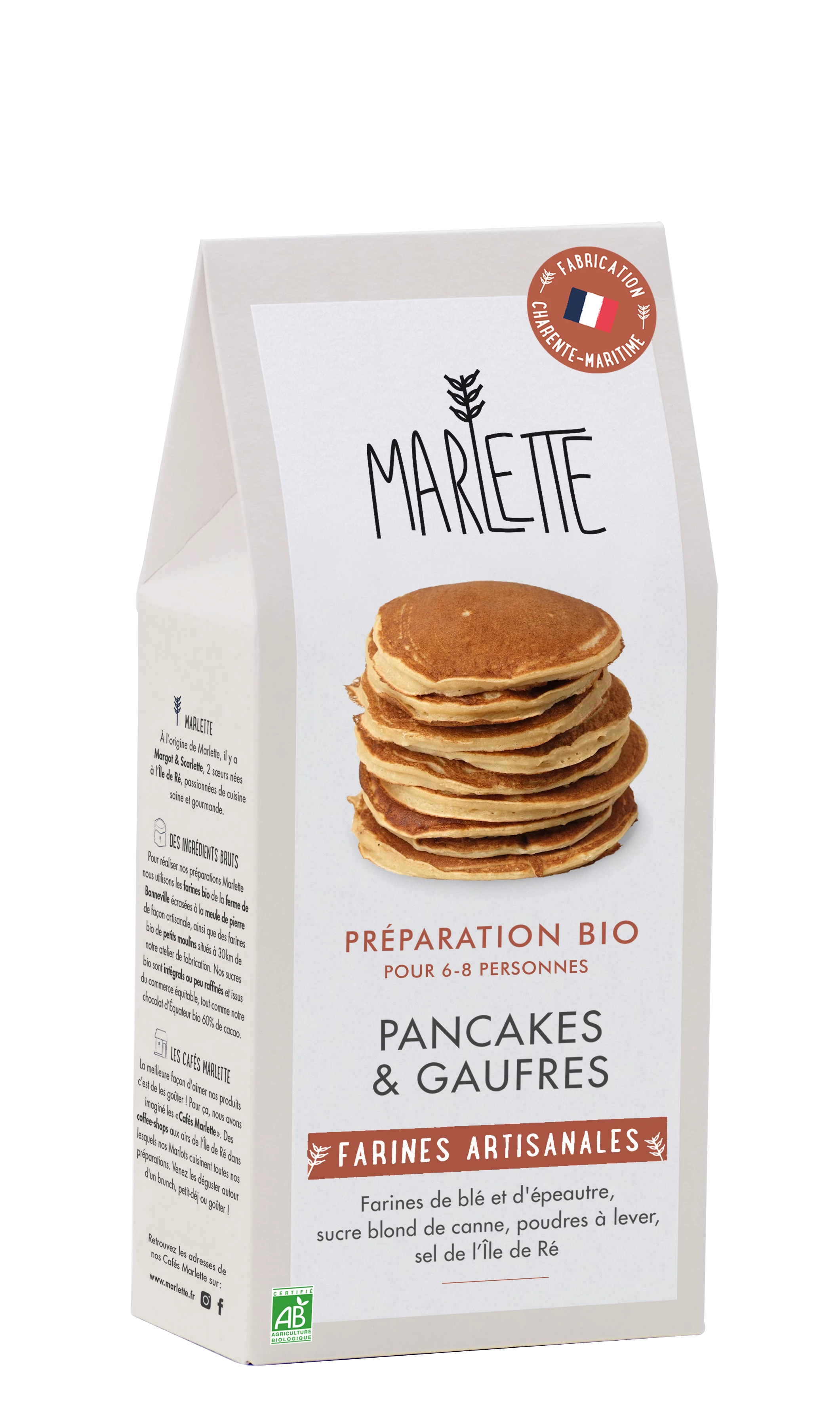 Marlet Prep Pancake Bio 350g