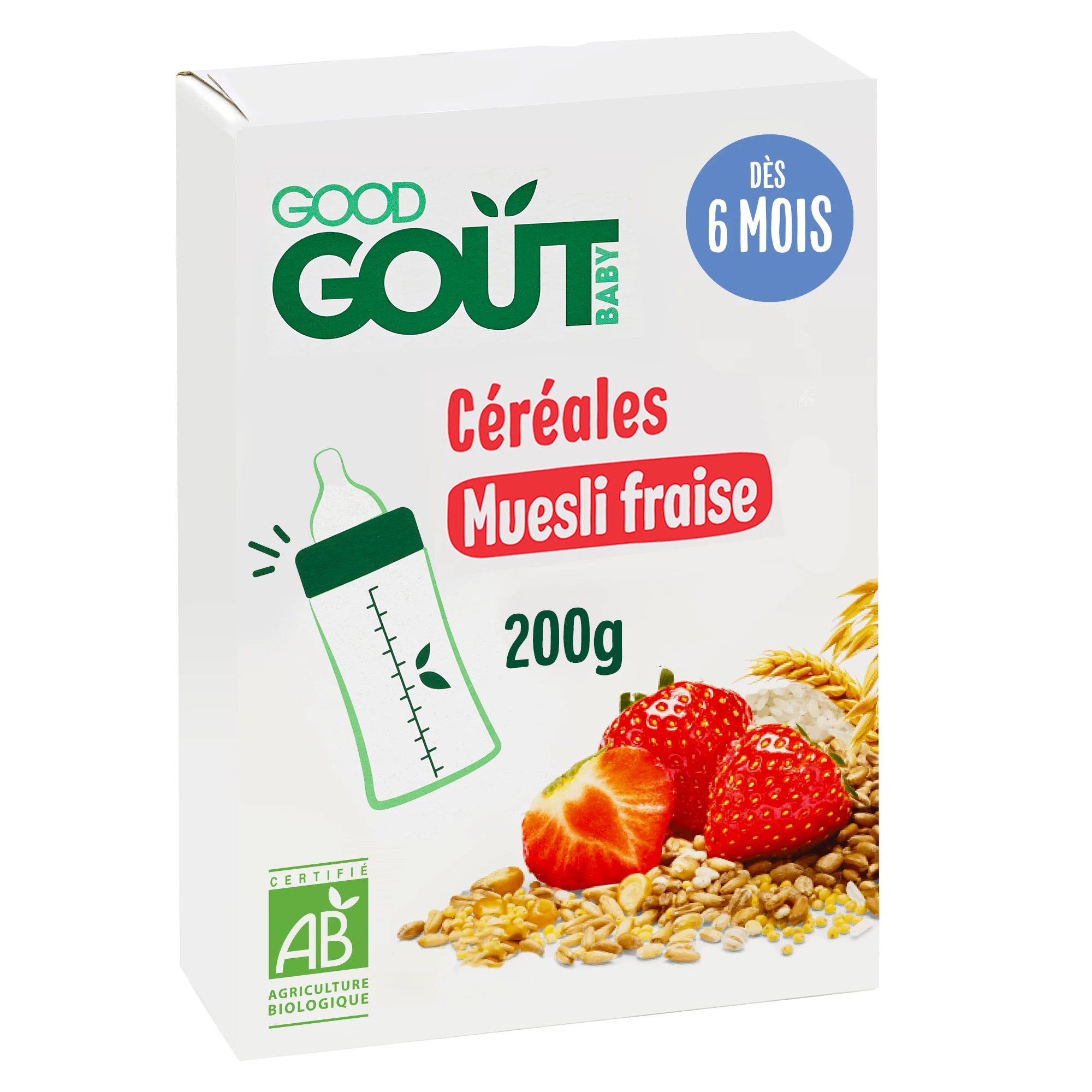 Strawberry Muesli 200g - GOOD GOUT