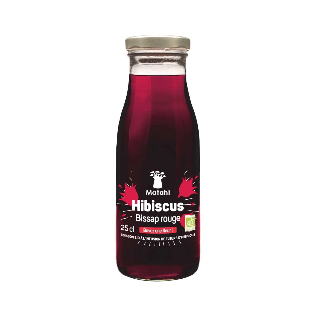 Biologische Hibiscusdrank (20x25 Cl) - Matahi