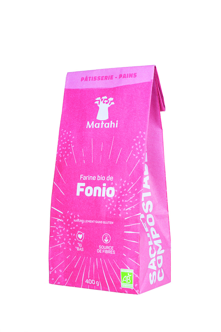 Farine De Fonio Bio (6x400 G) - Matahi