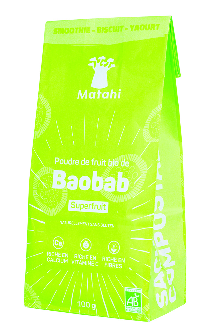 Baobab baobab powder (12x100 g) - Matahi