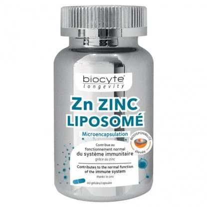 60gel Zn Zinc Liposome Longevi