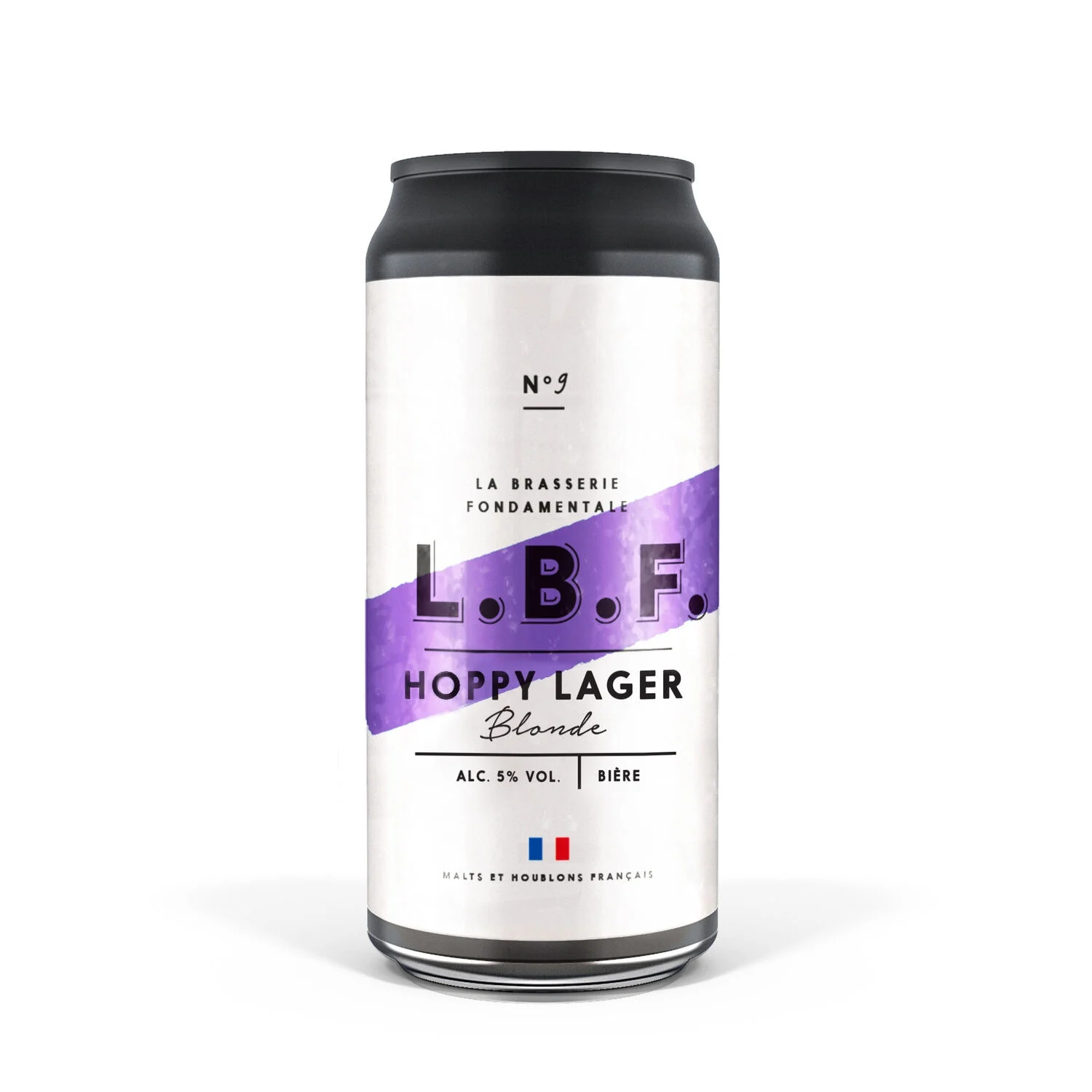 Lattina di birra chiara L B F Ho - L B F