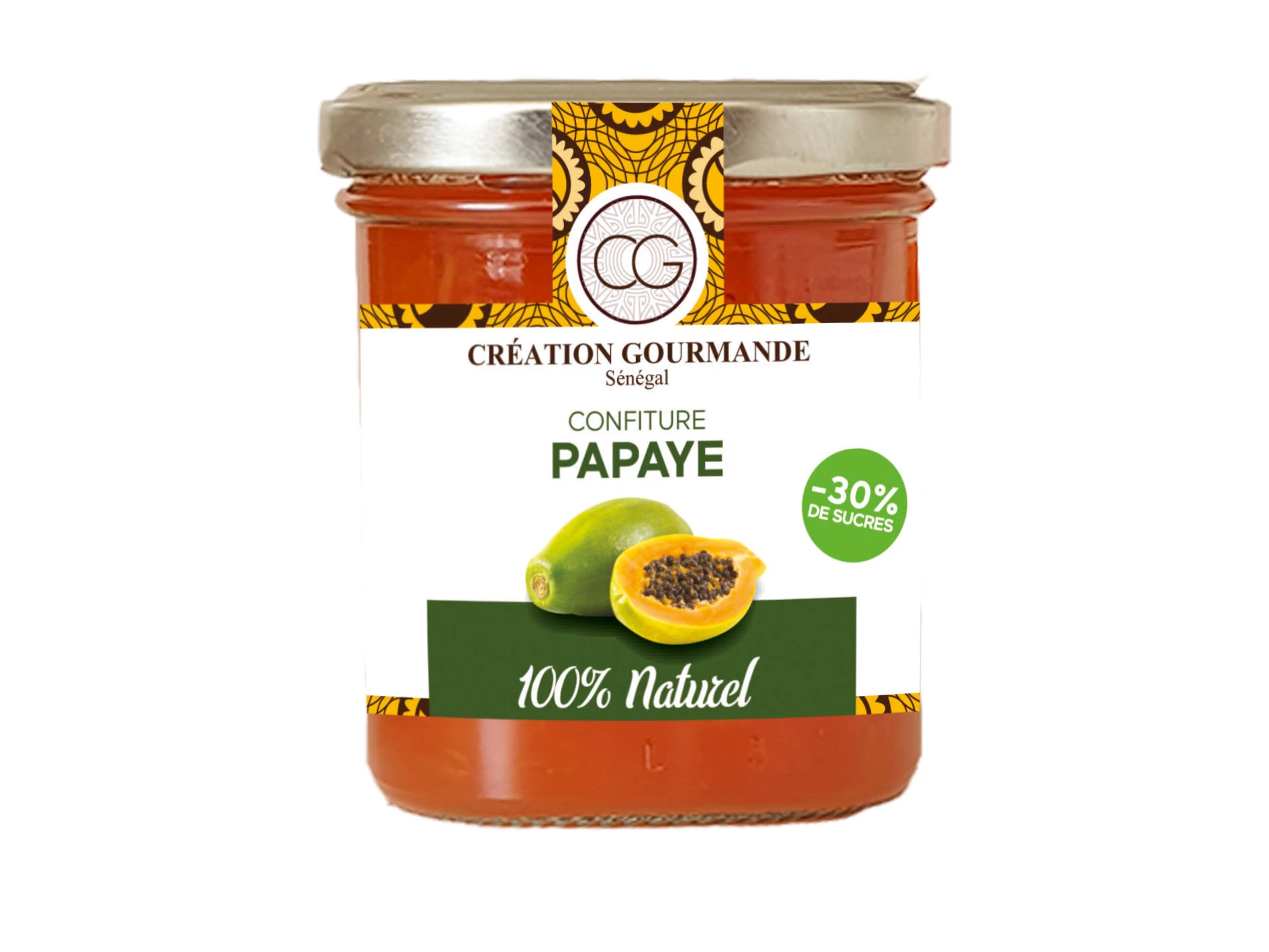 Confiture De Papaye 240g - Seneafood