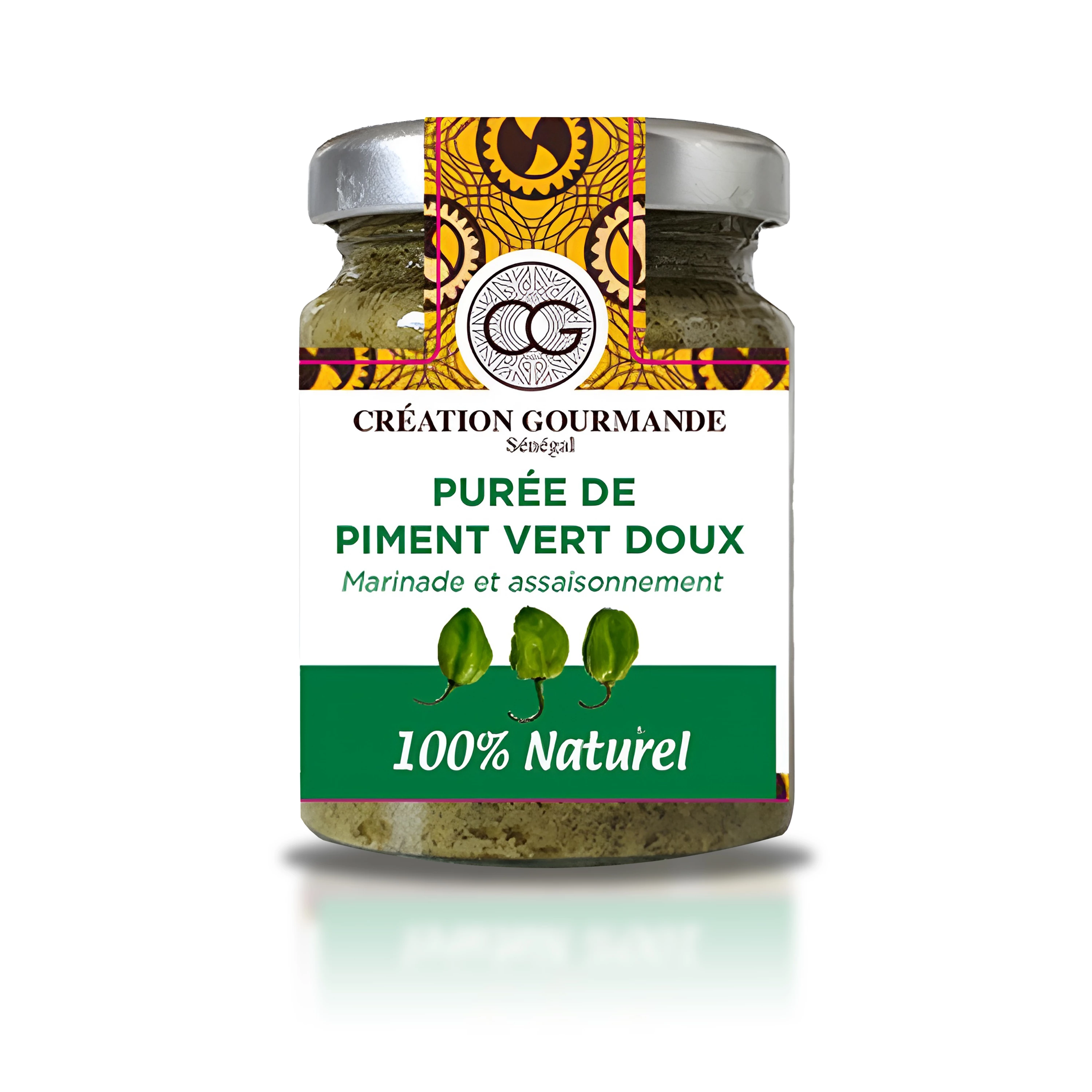 Pate De Piment Vert 100g - Seneafood