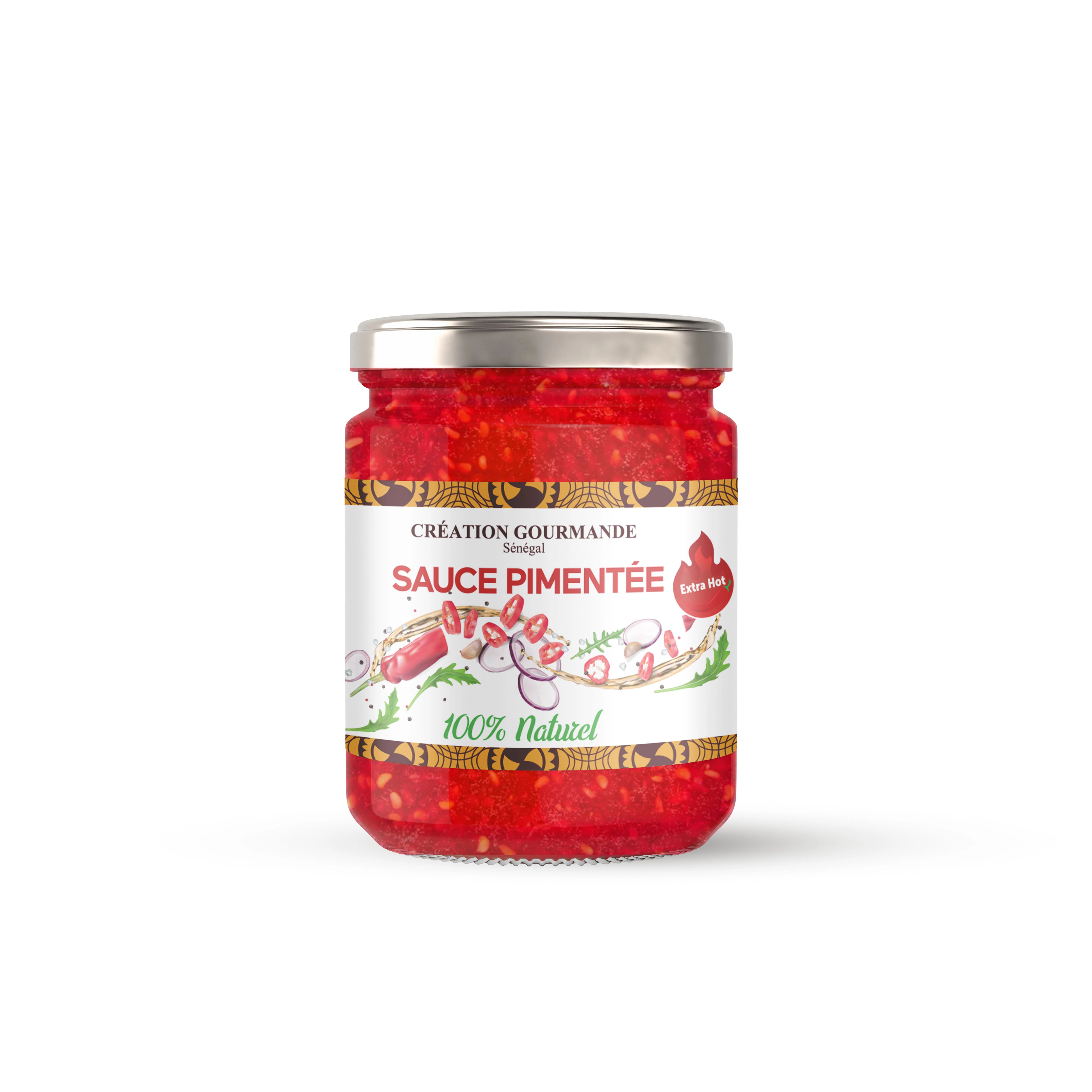 Pate Piment Gingembre 100g - Seneafood