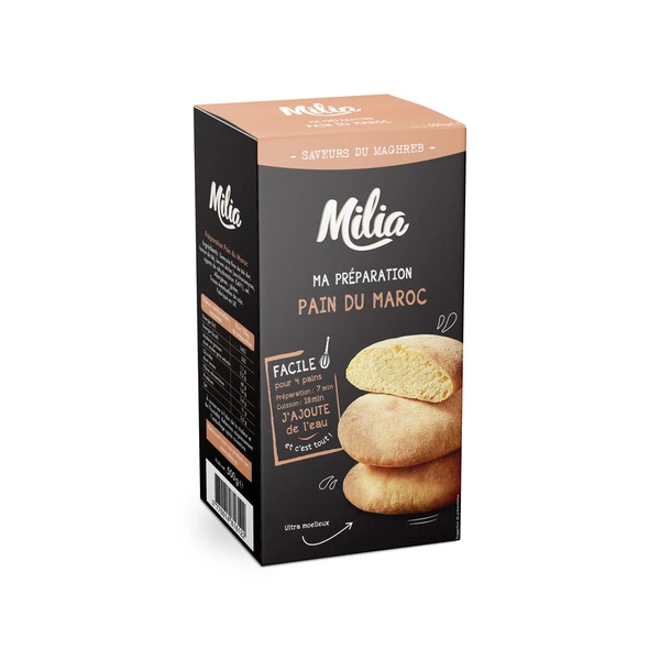 Moroccan Bread Mix 500g - Milia