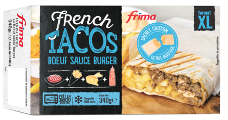 340g Frtaco Xl Boeuf Sauce Bur