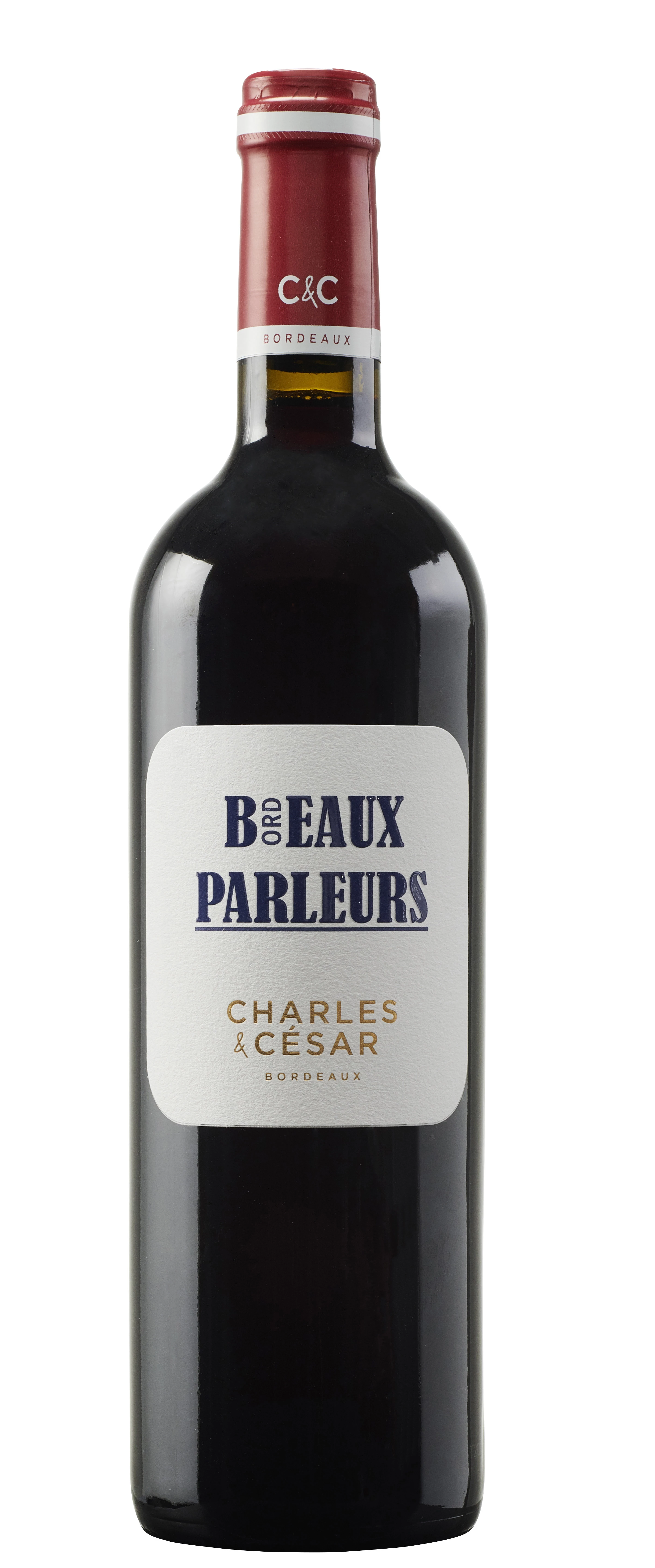 Vin Rouge de Bordeaux Beaux Parleurs, 12,5°, 75cl - CHARLES & CESAR