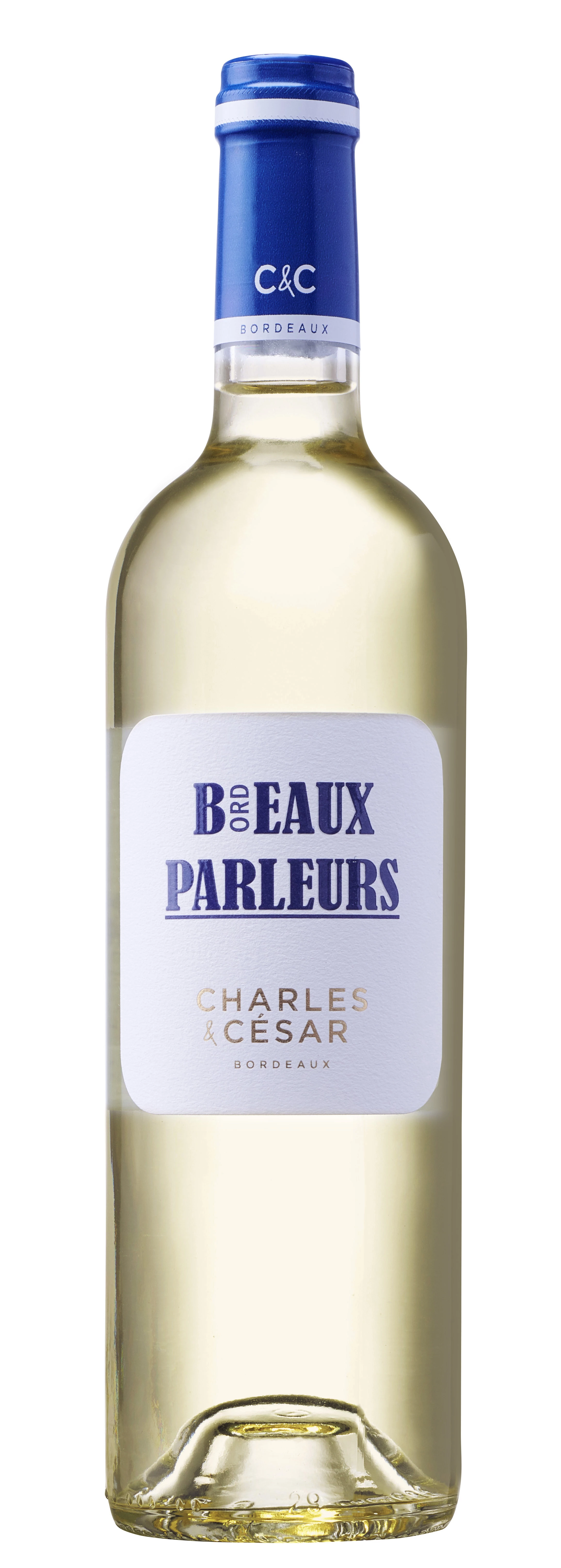 Vin Blanc de Bordeaux Beaux Parleurs, 12°, 75cl - CHARLES & CESAR