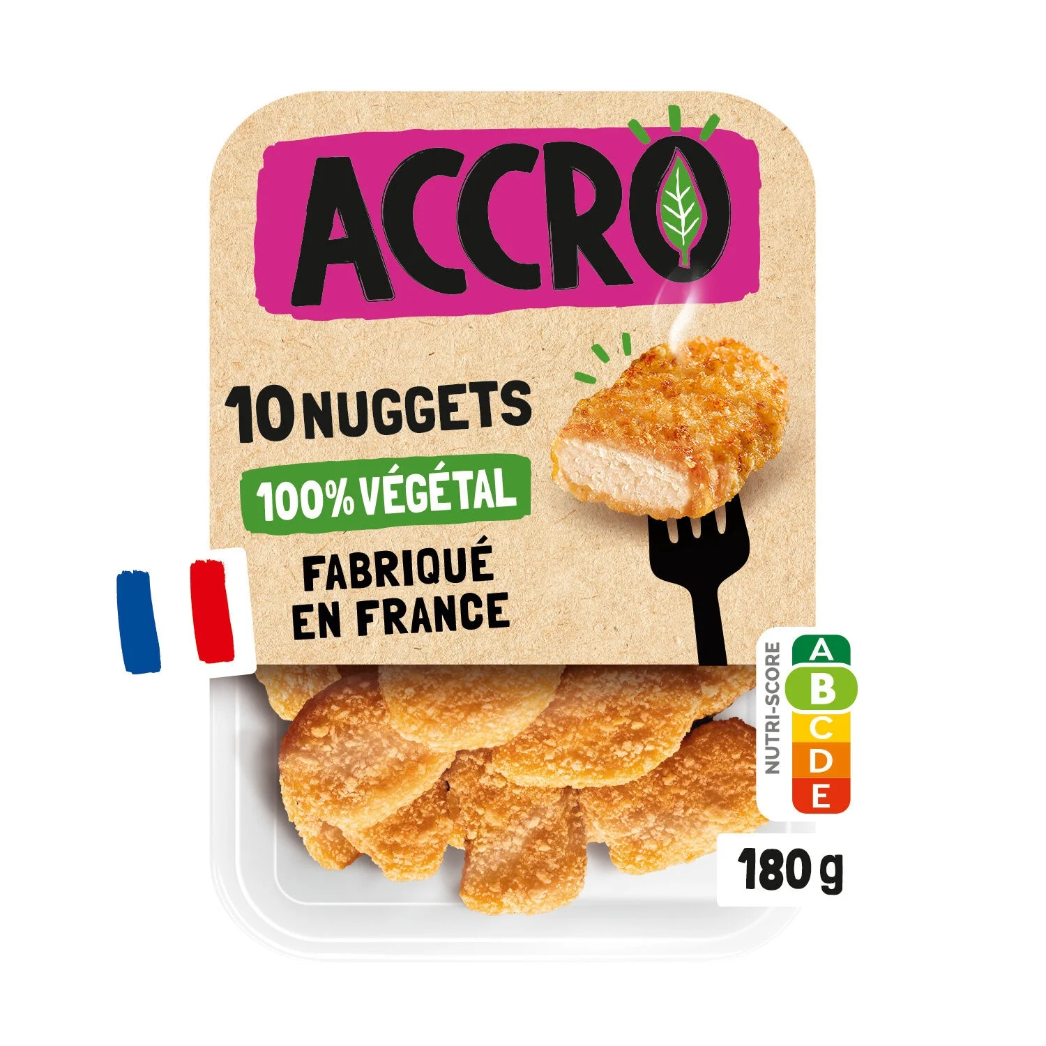 Vg Accro Nuggets X10 180g