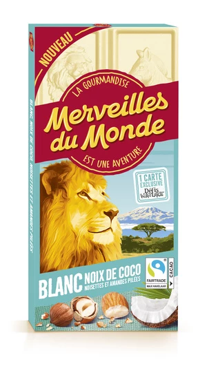 Tab Merveil Blanc Coco Amanois