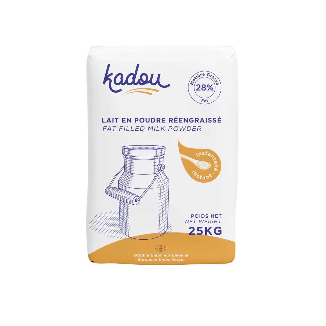 Re-fatted Milk Powder 25 Kg 24% Protein28% Mg - KADOU