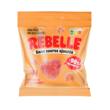 50g Bonbons Coeurs Rebelle
