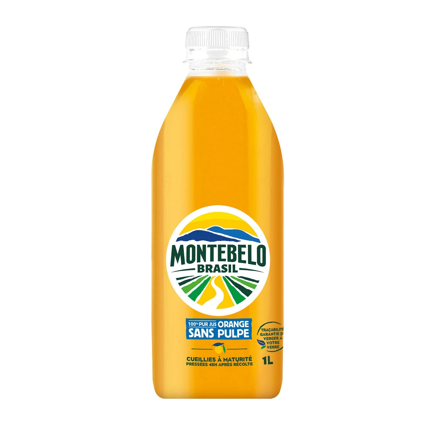 Succo d'arancia pura senza polpa 1l - Montebelo