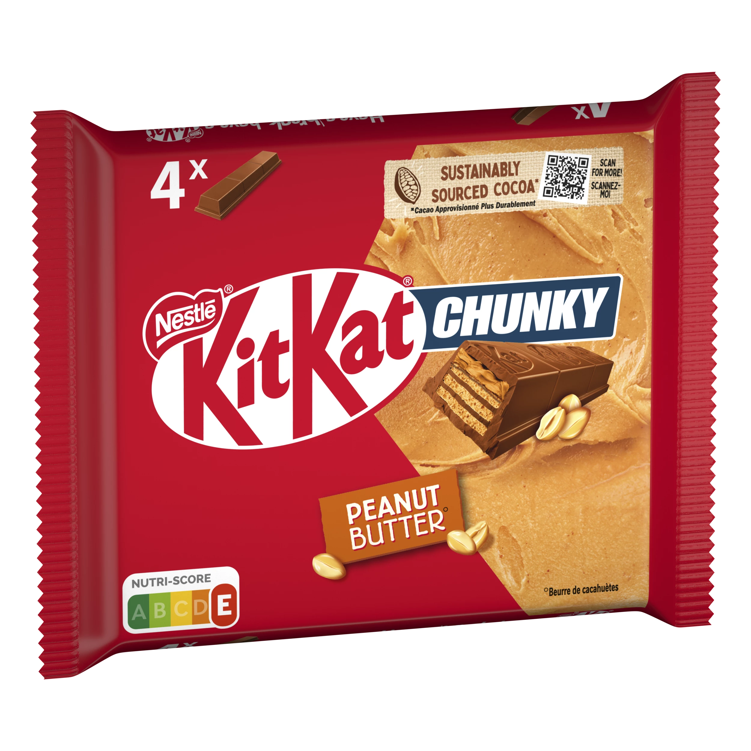 Chocolate Peanut Butter Bar 4x40g - KIT KAT