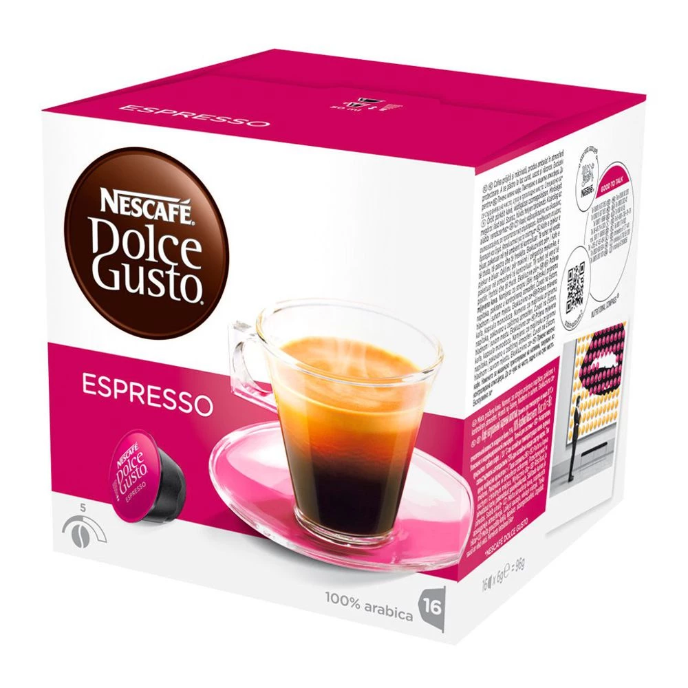 Café espresso x16 capsules 96g - NESCAFÉ DOLCE GUSTO