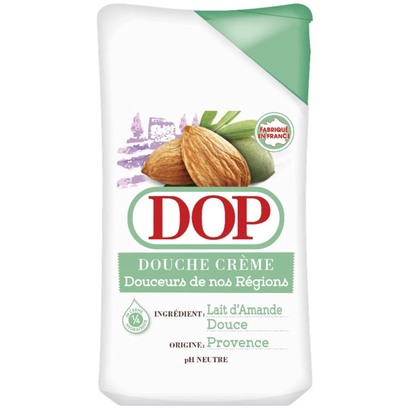 Duschcreme-Bonbons aus unserer Region, süße Mandelmilch 250 ml – DOP