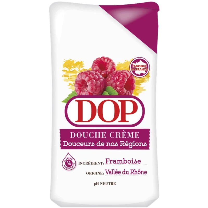 Shower cream sweets from our regions raspberry 250ml - DOP