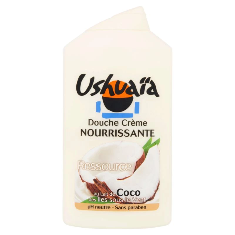 Douche crème nourrissante coco 250ml - USHUAIA