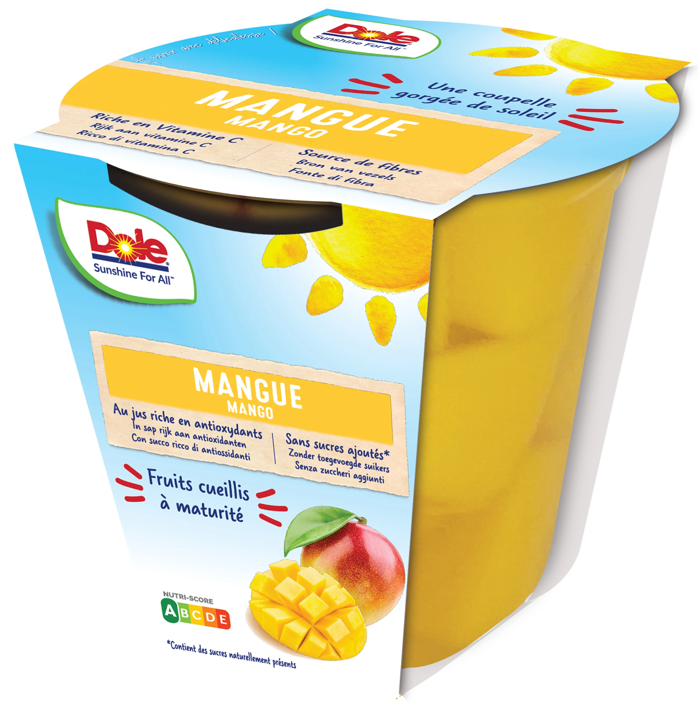 Peches Au Jus Dole 198g