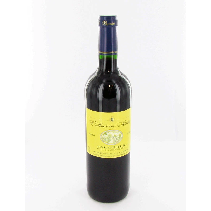 Vin Rouge Faugères, 12,5°, 75cl - L'ANCIENNE METAIRIES