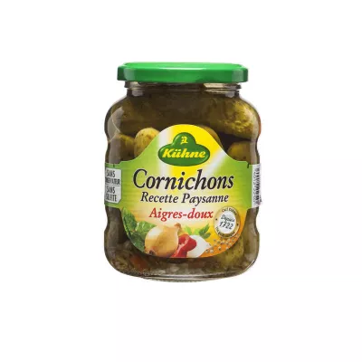 Süß-saure Gurke, 185g -  KÜHNE