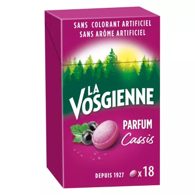 Bonbons Goût Cassis 36g - LA VOSGIENNE
